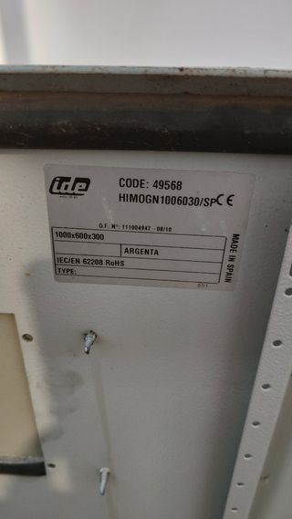 Armario eléctrico IDE 1000*600*300