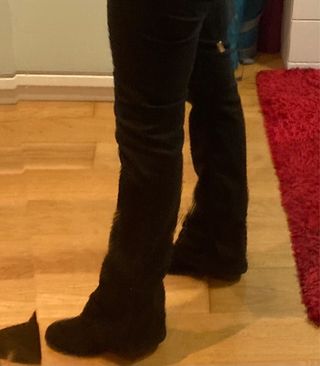 Pantalón Nolita talla 27 campana tiro bajo