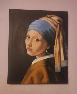 Cuadro "La joven de la perla"