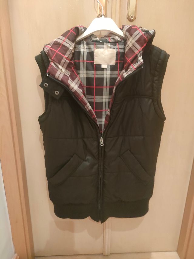 Chaleco negro M mujer Fishbone