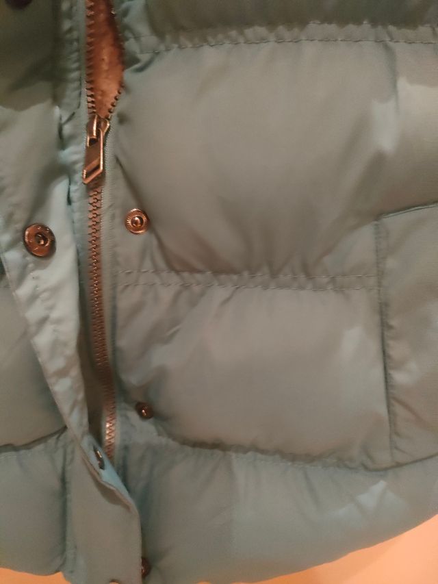 Chaleco azul aguamarina M