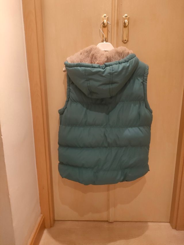 Chaleco azul aguamarina M