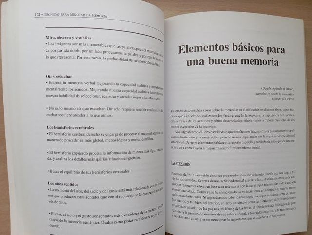 TÉCNICAS PARA MEJORAR LA MEMORIA. S. PAZ ENRÍQUEZ.