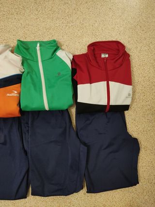 5 Chándals en perfecto estado talla 8