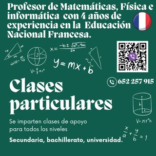 Clases particulares FyQ, Mat,Tecno, Inform...