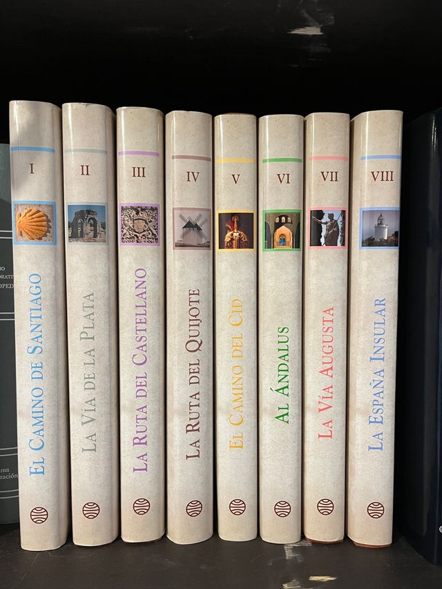 coleccion libros rutas por españa