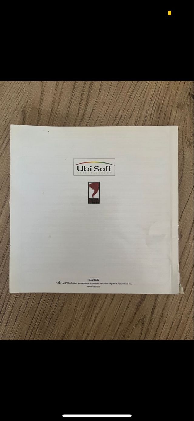 PS1 tom claney’s rainbow ISTRUZIONi