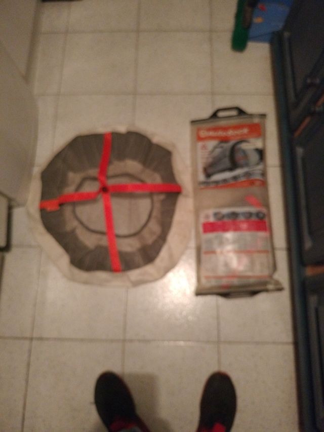 Cadenas de coche de tela