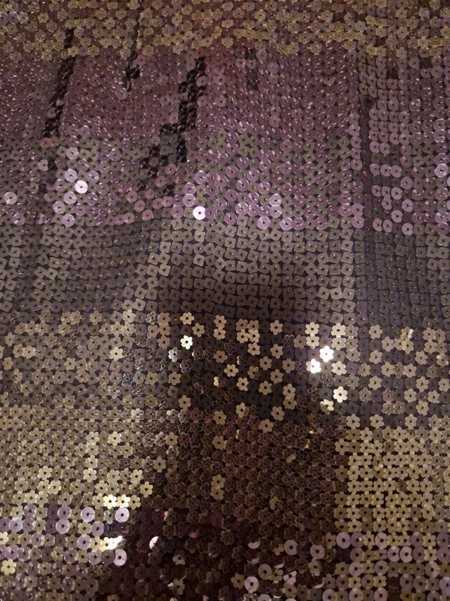 Falda negra lentejuelas