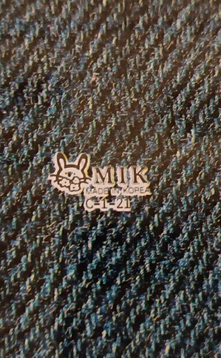 Estuche  metálico vintage años 90 MiK