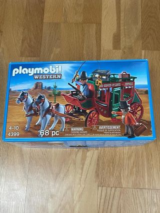 DILIGENCIA DE PLAYMOBIL