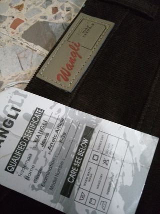 Wangli jeans velluto tl 50