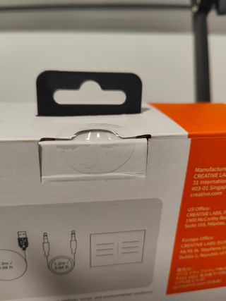 Cascos Bluetooth Zen Hybrid 2 CREATIVE PRECINTADO