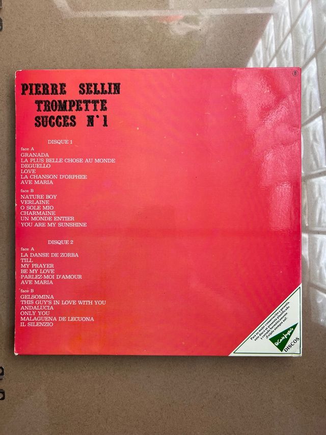 Pierre Sellin - Trompette Succes N. 1 (Vinilo)