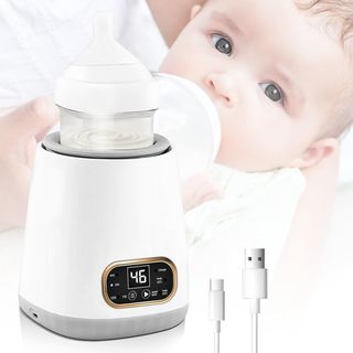 Calienta/descongela biberones, batidor comida