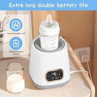 Calienta/descongela biberones, batidor comida