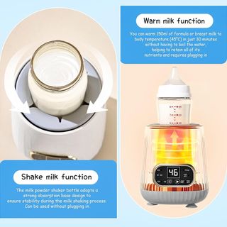 Calienta/descongela biberones, batidor comida