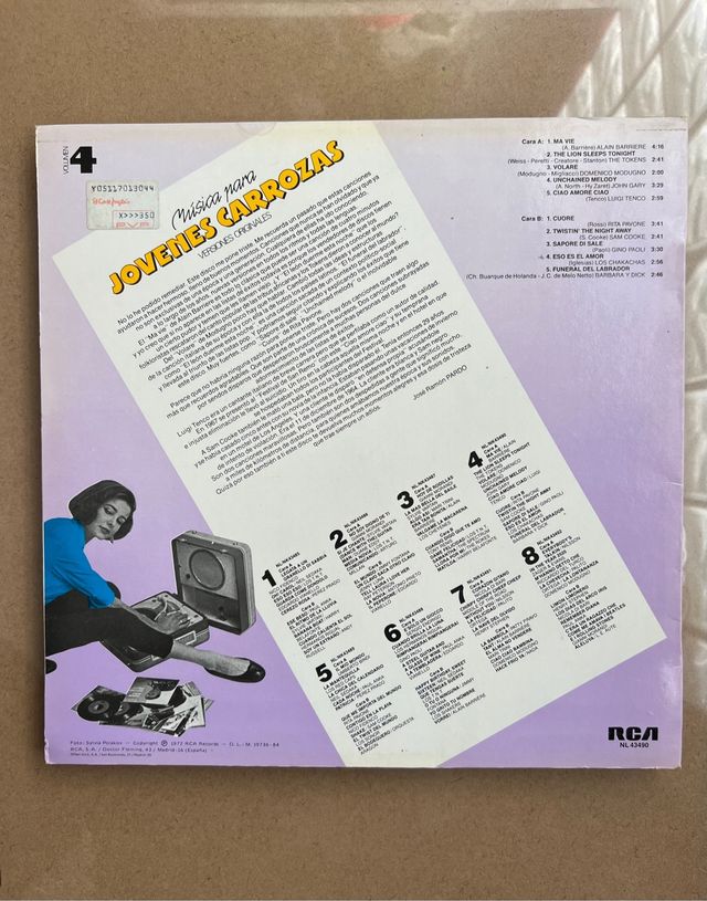 Más música para Jóvenes Carrozas Vol. 4 (Vinilo)