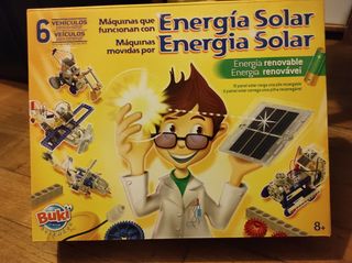 Juego de construccion de vehiculos a energía solar