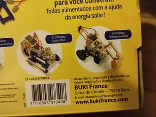 Juego de construccion de vehiculos a energía solar