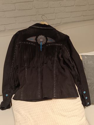 Chaqueta de ante 