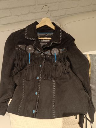 Chaqueta de ante 