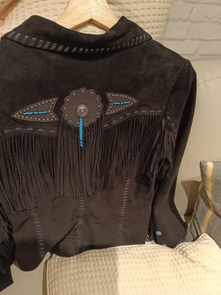 Chaqueta de ante 