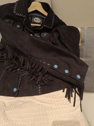 Chaqueta de ante 