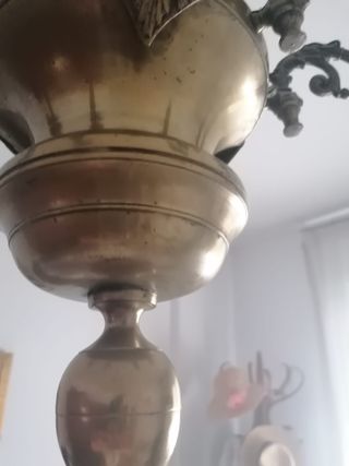 Antigua lámpara de aceite
