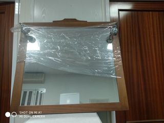 Espejo de baño con focos