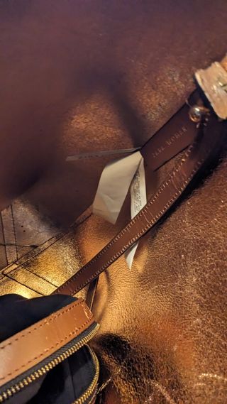 Bolso de piel Zara 