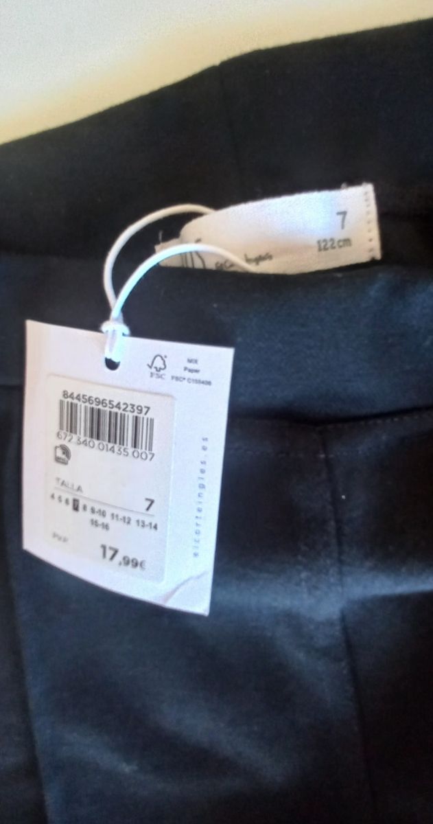 Mallas T-7 Kids Elcorteingles /nuevas