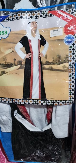 Disfraz carnaval jeque