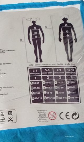 Disfraz carnaval perro