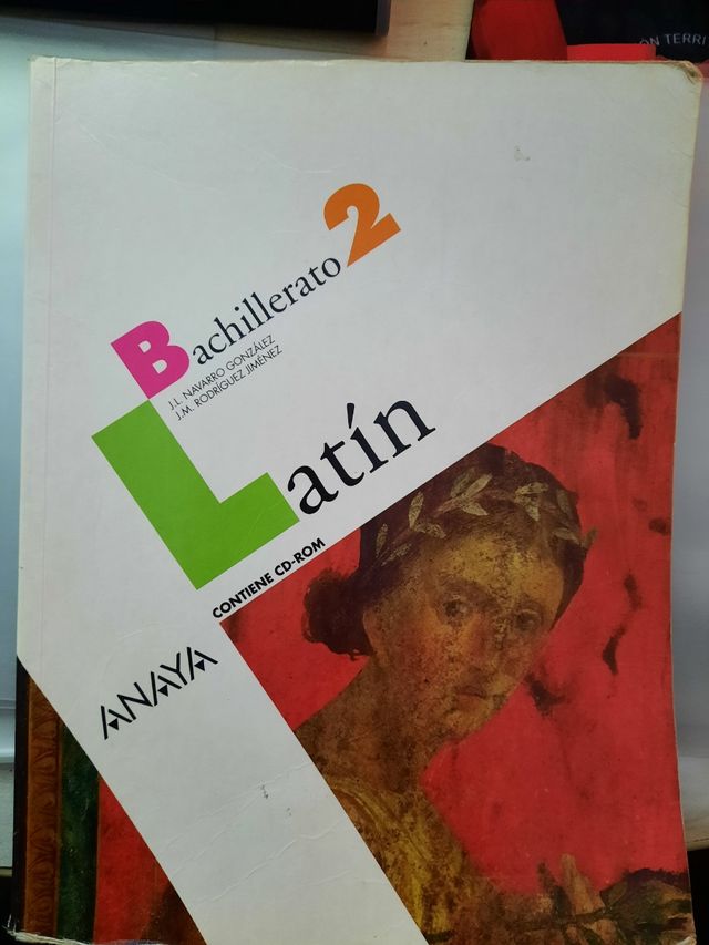 Libros Latín y Griego 2 Bachillerato