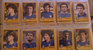 Figurine merlin nazionale italiana