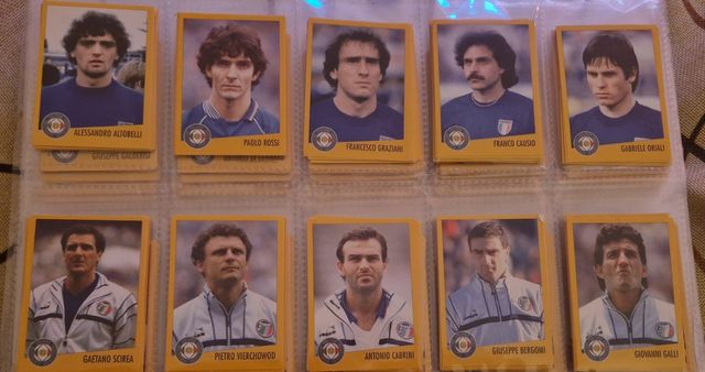 Figurine merlin nazionale italiana