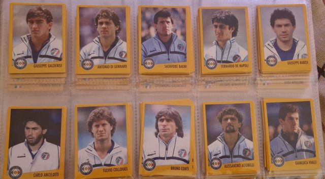 Figurine merlin nazionale italiana