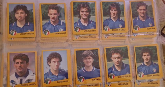 Figurine merlin nazionale italiana