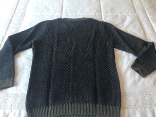 Benetton jersey jacquard caqui talla XS