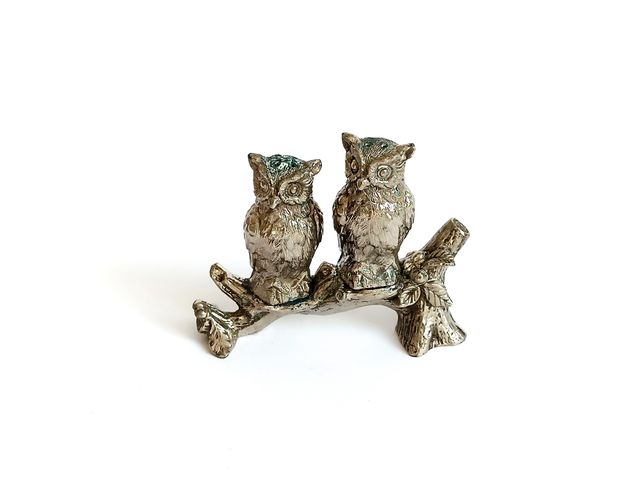 Salero y pimentero búhos