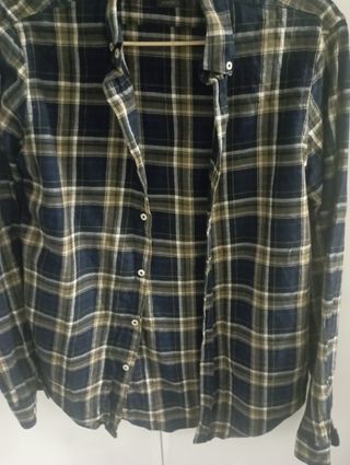 Camisa de hombre de cuadros
