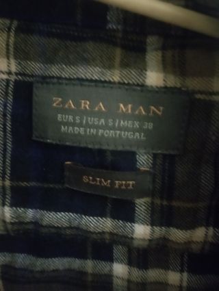 Camisa de hombre de cuadros