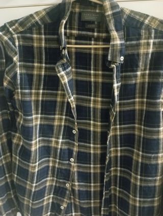 Camisa de hombre de cuadros