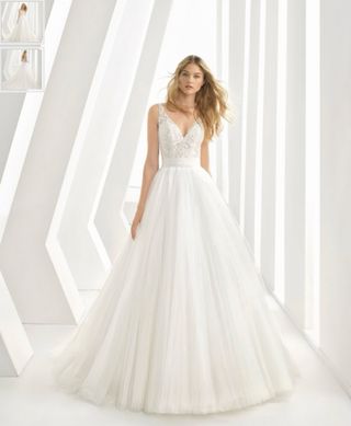 vestido de novia de Rosa Clará