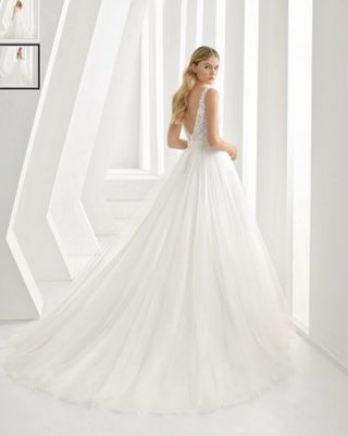 vestido de novia de Rosa Clará