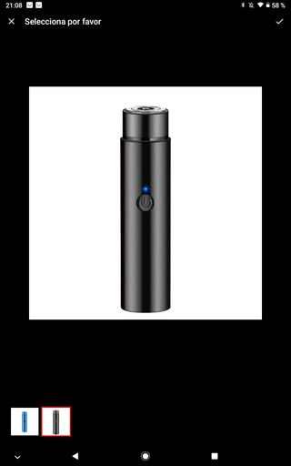 Maquina de afeitar. no te cortes un pelo.