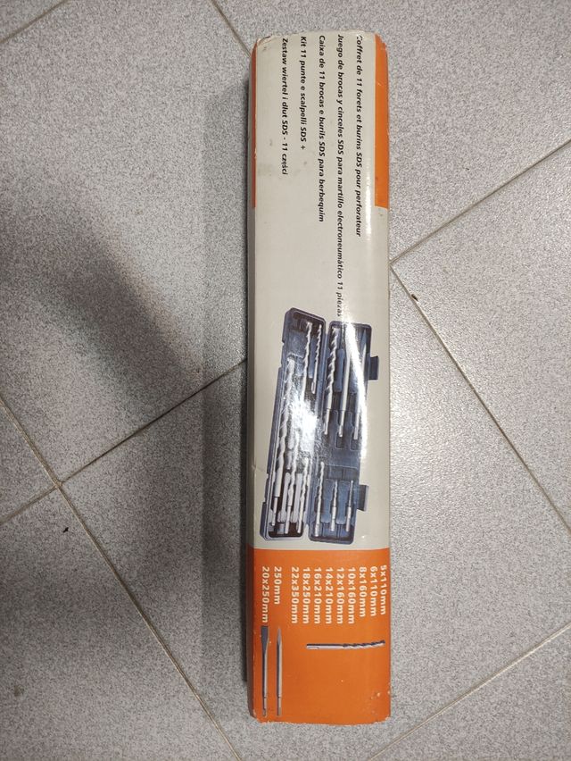 Juego de brocas y cinceles sds