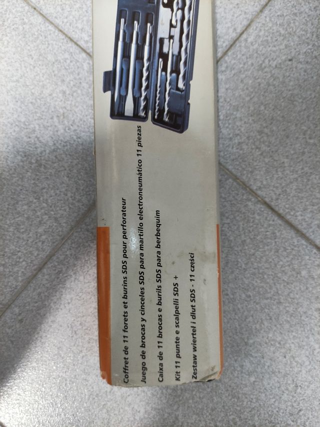 Juego de brocas y cinceles sds