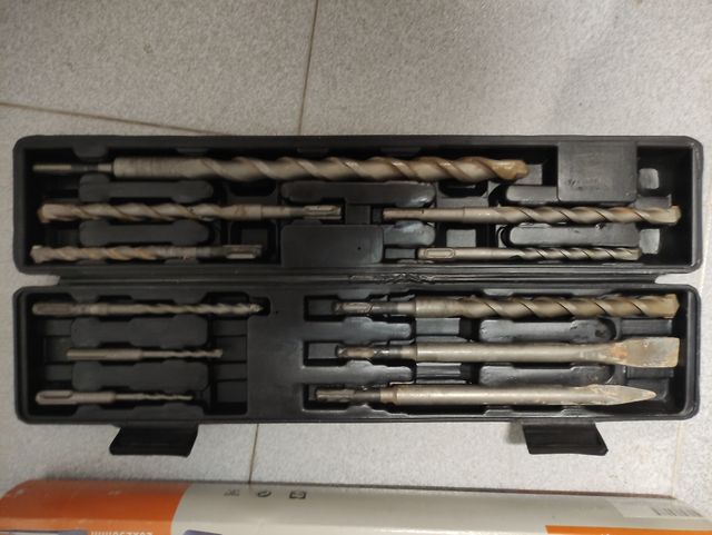 Juego de brocas y cinceles sds